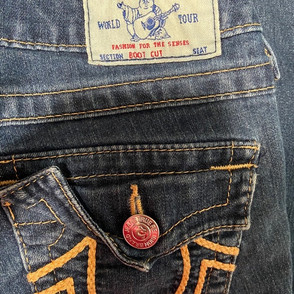 Women’s True Religion World Tour Jeans- Size 25 - Picture 4 of 6